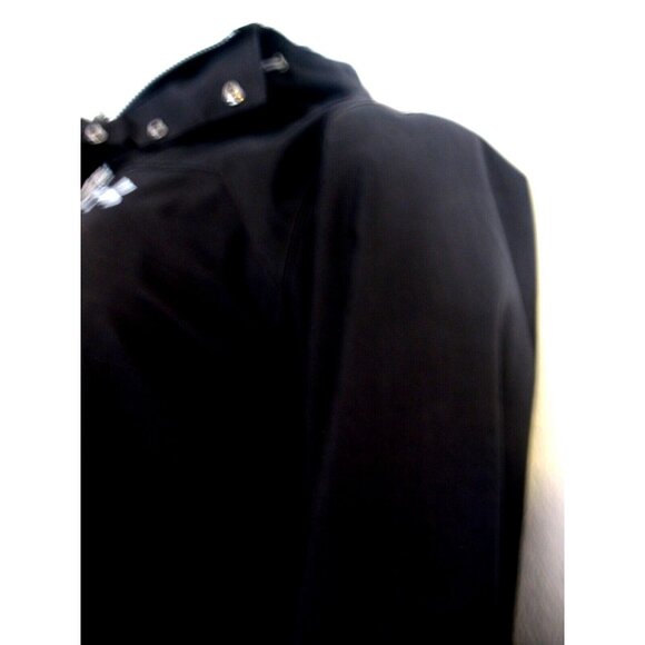 MENS UNDER ARMOUR M SOFT SHELL COAT LINED BLACK HOODED COAT go by measurement - Picture 6 of 13